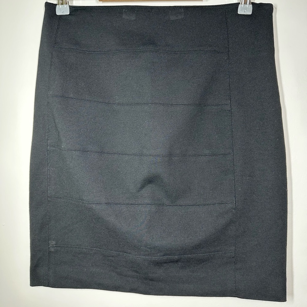 VINCE Black Bodycon Mini Skirt Size 6
